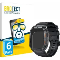 BROTECT Protection Clair, Film de protection pour smartwatch, Transparent