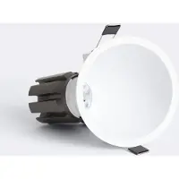 LEDKIA Spot Downlight Led 9w / 12w Conique Inclinaison 20º Areni Coupe Ø 100 Mm 4000k Blanc Blanc Neutre 9 W