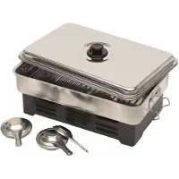 Kinetic Smoker W2 Barbeque Argenté