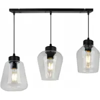 Light11 HOME Suspension moderne et élégante avec abat-jour en verre