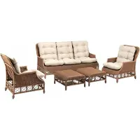 Xl Moebel Gmbh Robuste Garten Rattan Garnitur 2x Sessel Gartenmöbel 2x Hocker Sofa 3 Sitzer