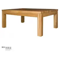 Xl Moebel Gmbh Table d'appoint Table basse en bois véritable Meubles massifs Chêne 100x70cm Nouveau Tables