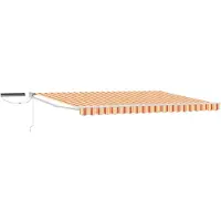 Syfax Auvent rétractable électrique Multicolore 4 × 3 m