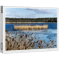 Raxxa puzzle Premium "Repos hivernal au bord du lac", 1000 pièces