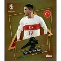 Topps TUR SP - Cengiz Ünder - Joueur étoile - Signe d'or - 2024