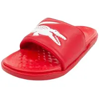 Lacoste - Sandales de bain « Croco Dualiste » pour homme PP7418 (40 EU) (rouge)