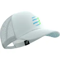 Compressport Casquette Trucker Blanc Vert