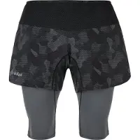 KILPI Bergen Short Leggings Noir,Gris XL Homme