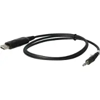 VHBW Câble USB de programmation pour Yaesu Vertex VX-150, VX-151, VX-152, VX-160, VX-17, VX-180, VX-1R, VX-200, VX-210 appareils radio noir