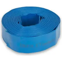 Markenlos tuyau plaque 2 pouces - 20 m de long - flexible PVC durable - tuyau d'eau pour l'irrigation - tuyau d'eau bleu pour le jardin