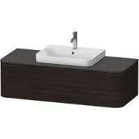 Duravit Happy D.2 Plus Meuble sous-lavabo sur console suspendu, 1300x550 mm, 1 tiroir, pour vasque à poser Position centrale, HP4942M6969