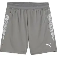 Puma Hommes, Bas de sport, teamCUP Short d'entraînement (XL), Gris, Argent