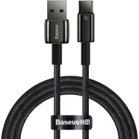 Baseus Cable Usb Do Usb-C Tungsten Gold, 100W, 1M (Czarny)