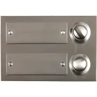 Sonstiges bouton-poussoir de sonnette uniTEC en zinc moulé 2 fois
