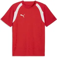 Puma Hommes, T-shirt de sport, teamFINAL26 Training Jersey (M), Rouge, Blanc, M