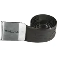 Salvimar Stainless Steel Elastic Weight Pro Buckle Belt Noir