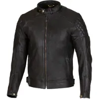 Merlin Icon D3O Veste en cuir de moto perforée