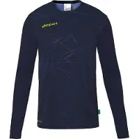 Uhlsport Prediction Long Sleeve T-shirt Bleu 13-14 Years Enfants