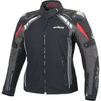 Büse B.Racing Blouson Veste Textile Femme Noir/Gris/Rouge 42 femmes