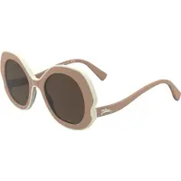 Longchamp Lunettes de Soleil LO780S 52/21/145 NUDE/BROWN BIO-INJECTION femme LO780S