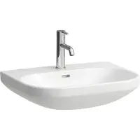 Laufen lavabo LUA 60x46cm m ÜL 1 robinetterie blanc (460 mm, 600 mm)