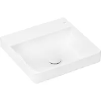 Hansgrohe Xelu Q lave-mains, garniture de vidage, grilles en céramique, blanc, 61013450