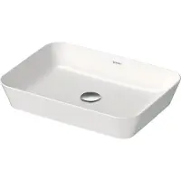 Duravit Vasque à poser CAPE COD sans robinetterie 550x400mm blanc (400 mm, 550 mm)