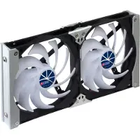 Titan TTC-SC09TZ(C) Ventilateur de réfrigérateur pour camping-car 2x 140x140x25mm