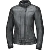 Held Veste en cuir de moto pour femme Roxane, noir, 44