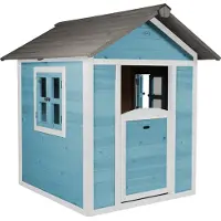 Axi Lodge bleu/ blanc Maison de jeu de jardin ; C050.001.01