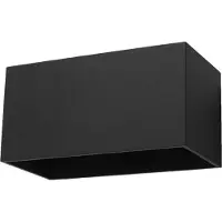 Sollux Applique QUAD MAXI noir 2xG9 8W aluminium 10x12x20cm