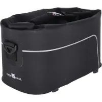 Klickfix RIXEN & KAUL 0269RW Sacoche de porte-bagages 'Rackpack Waterproof' pour Racktime, 10 litres, noir