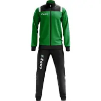 Zeus Tuta Relax Vesuvio Hommes Survêtement Vert Noir