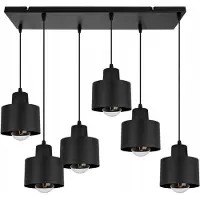 Light11 HOME Pendelaire Moderne Lampe Led Noire
