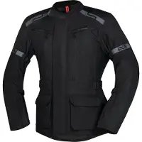 IXS Veste textile pour moto Evans-ST 2.0, noir, 4XL