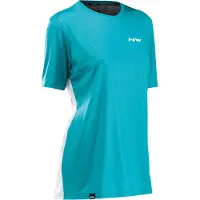 Northwave Maillot cycliste pour femmes Xtrail Wmn Jersey Ice/Green taille : S