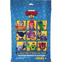 Panini BRAWL STARS TC Pack de Démarrage , Classeur + 2 Pochettes, 1 Carte Édition Limitée, 16 Cartes