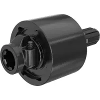 Wiltec Embrayge à roue libre Arbre Cardan 220mm Filet Mâle Femelle 1 3/8" Arbre cannelé 6 Dents 3500Nm max.