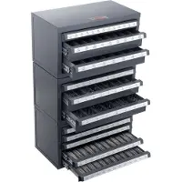 Vevor Distributeur de Forets 3PCs 116 Compartiments au Total