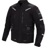 Büse Gravel XR veste textile imperméable pour moto, noir, 54