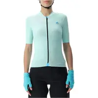 UYN Maillot de vélo Biking Lightspeed pour femmes, couleur vert/noir, taille XL