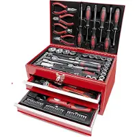 BRÜDER MANNESMANN Boîte à outils 155 pièces 29066