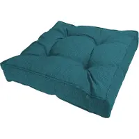 Pokar Coussin de salon Coussin d'assise pour chaise, Couleur:Vert foncé, Taille:Coussin d'assise 50x50