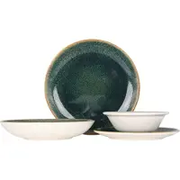 Bonna Set de vaisselle (Medium) - Ore Mar - 24 pièces - 6 personnes - Porcelaine