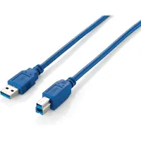 Equip 128292 câble USB USB 3.2 Gen 1 (3.1 Gen 1) 1,8 m USB A USB B Bleu