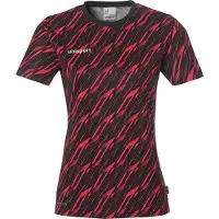 Uhlsport Progressive 28 Short Sleeve T-shirt Noir L Femme