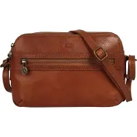 Piké Sac à bandoulière marron