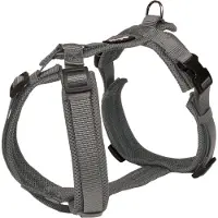 Petlando Harnais Y-Comfort Mesh, Anthracite (XL, Chien, Général)