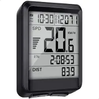 Strex Wireless Bike Computer - 17 Functions - Extra Large Screen - Wireless Bike Computer Wireless Waterproof - NL Manual