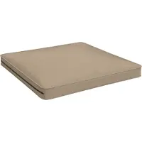 Pokar Coussin de salon Coussin d'assise, Couleur:Beige, Taille:Coussin d'assise 70x70